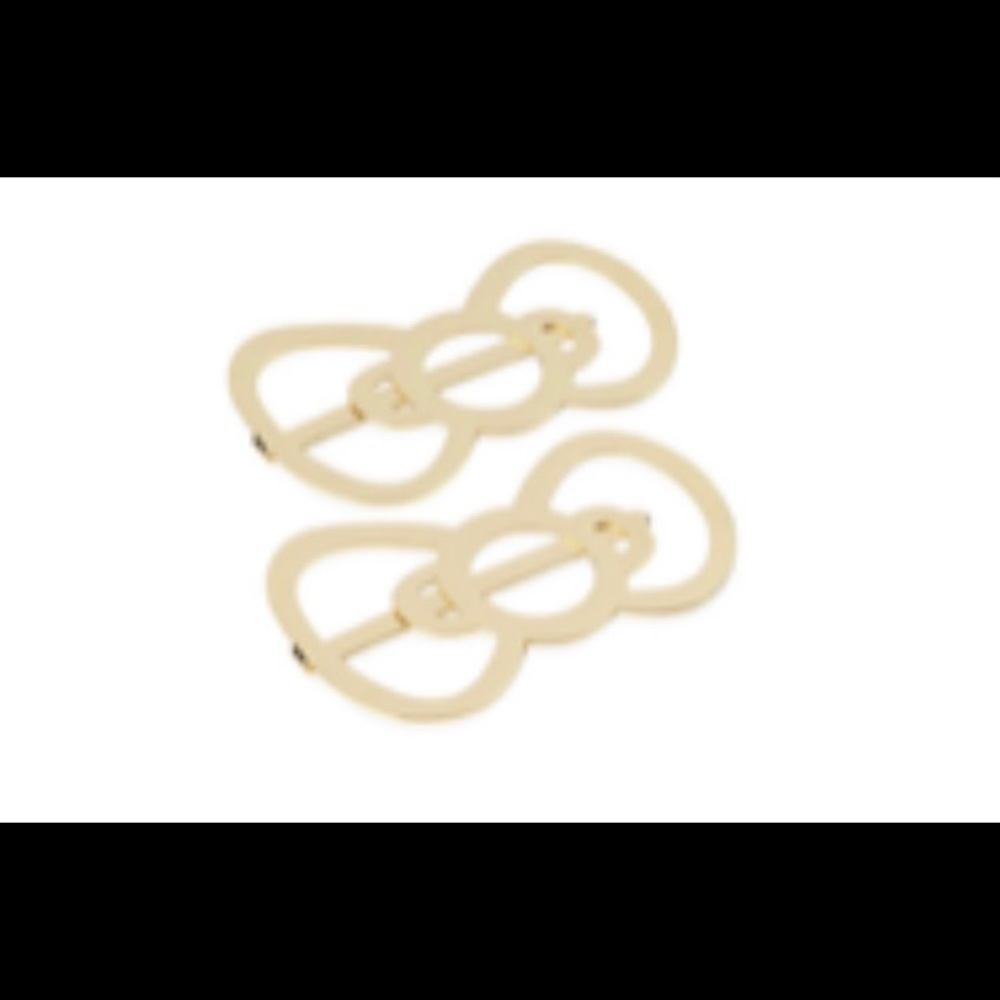 LAST ONE LEFT Hello Kitty Gold Bow Clips